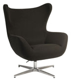 Fjord Nest Lounge Chair in carbon