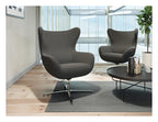Fjord Nest Lounge Chair in carbon, view 10