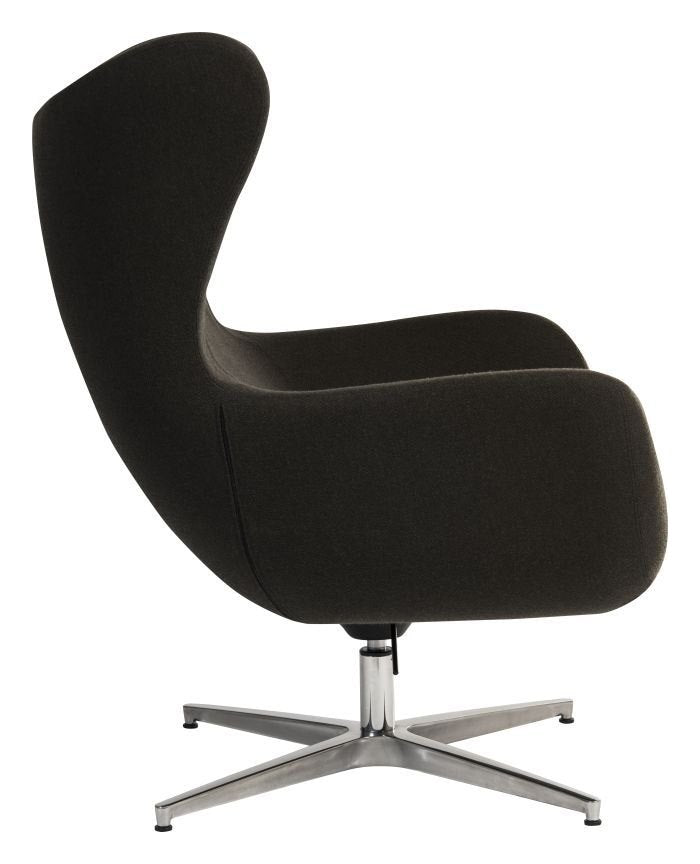 Fjord Nest Lounge Chair in carbon, view 5