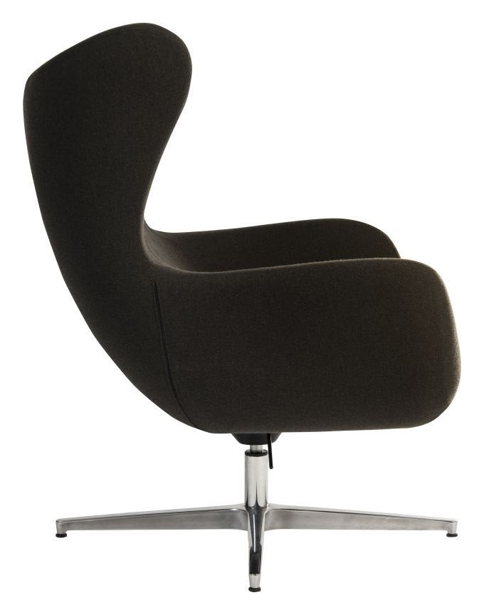 Fjord Nest Lounge Chair in carbon, view 6