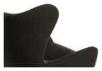Fjord Nest Lounge Chair in carbon, view 7