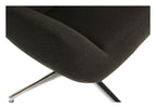 Fjord Nest Lounge Chair in carbon, view 8