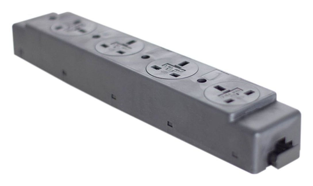 Apex Under-Desk Extension Block, in an office