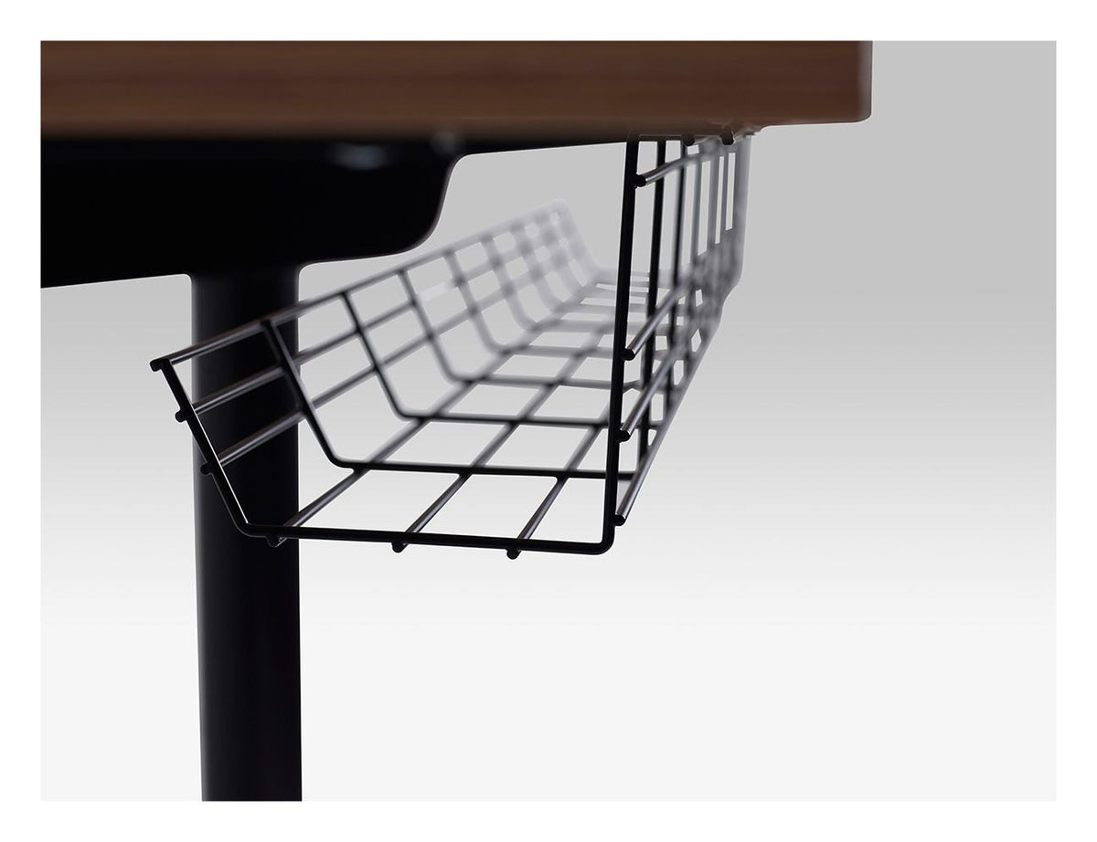 Apex Wire Cable Tray, in an office