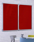 FlameShield Tamperproof Side Hinged Noticeboard