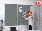 FlameShield Tamperproof Side Hinged Noticeboard
