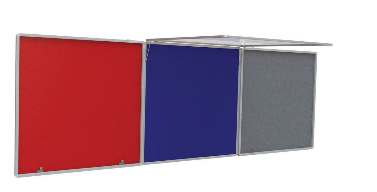 FlameShield Tamperproof Top Hinged Noticeboard