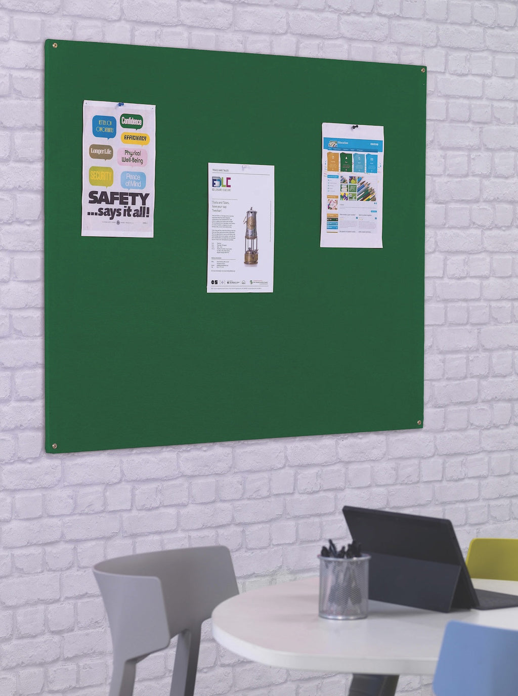 FlameShield Unframed Noticeboard