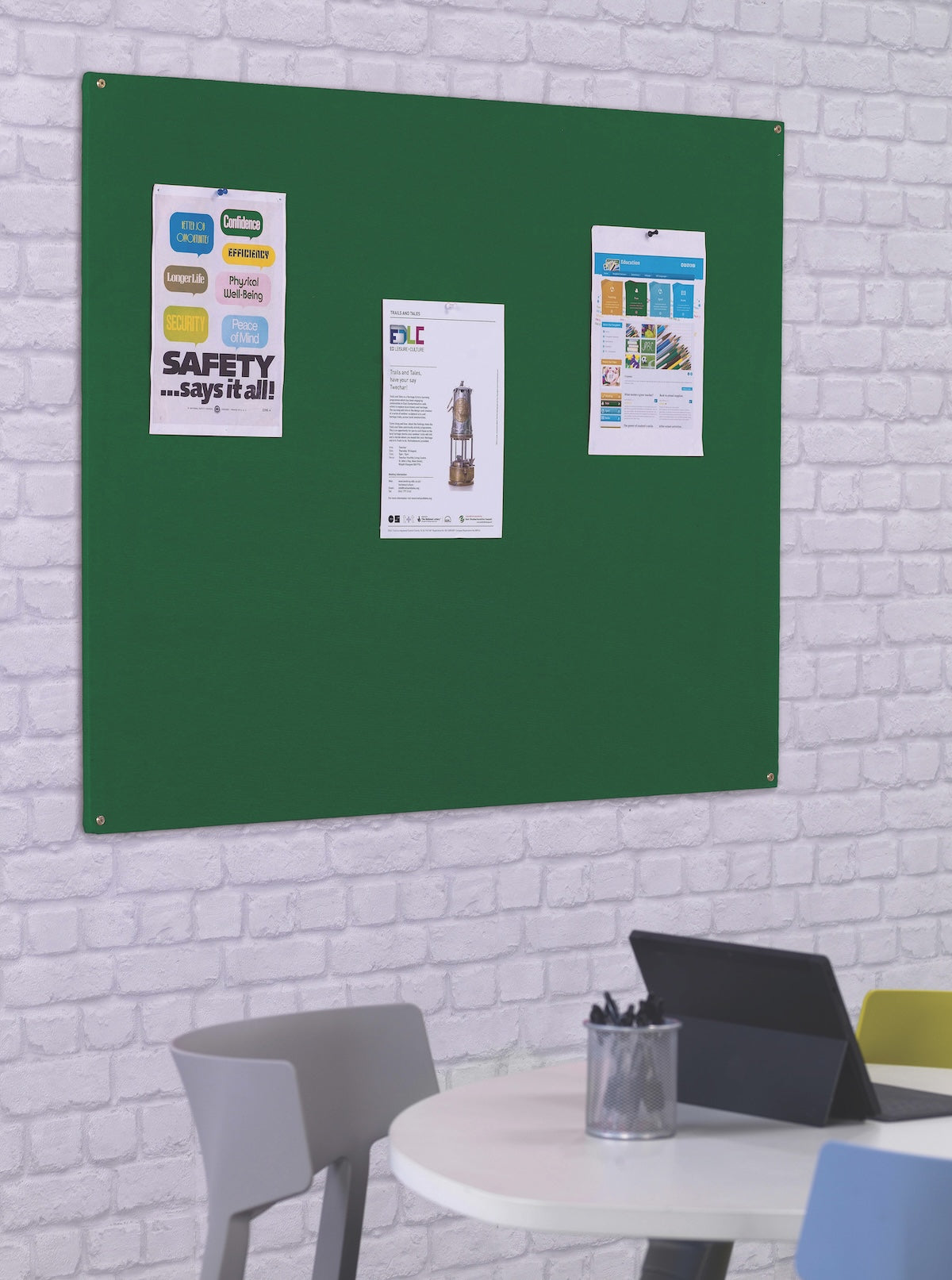 FlameShield Unframed Noticeboard