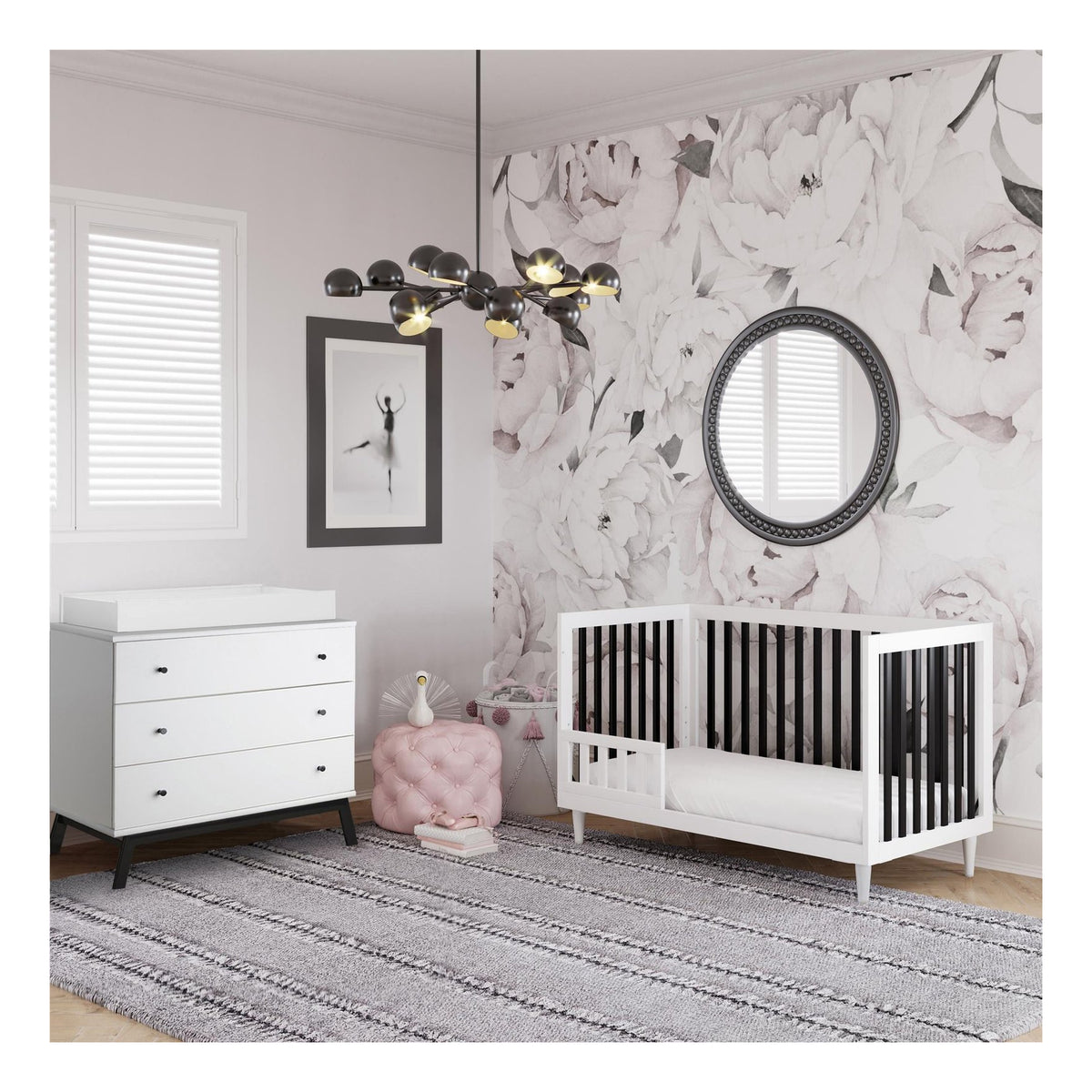 Flint 3 in 1 Convertible Cot, view 9