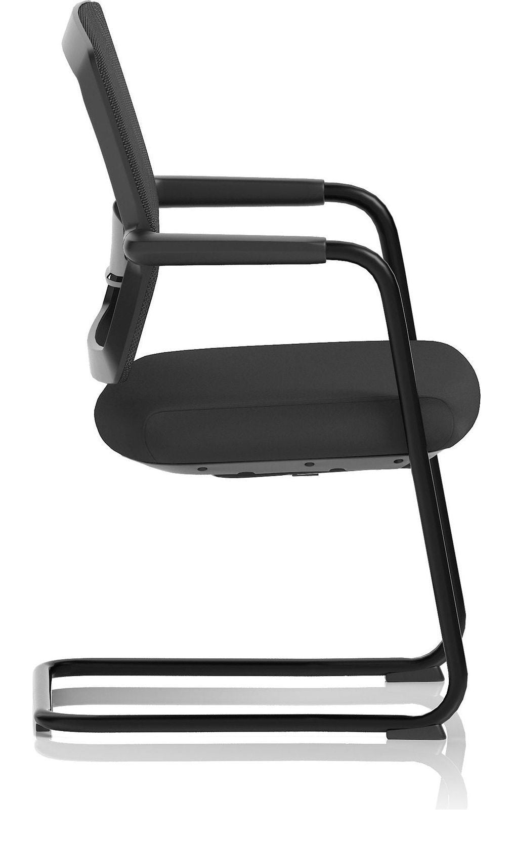 Flint Mesh Back Cantilever Chair, , another view 2