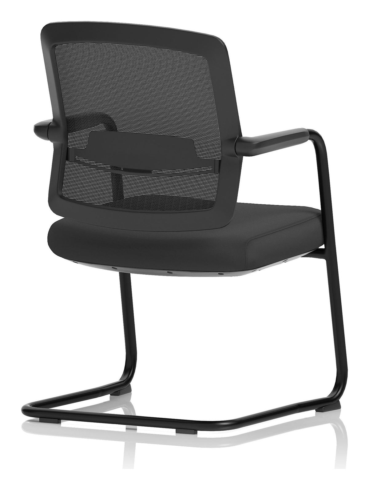 Flint Mesh Back Cantilever Chair, , another view 3
