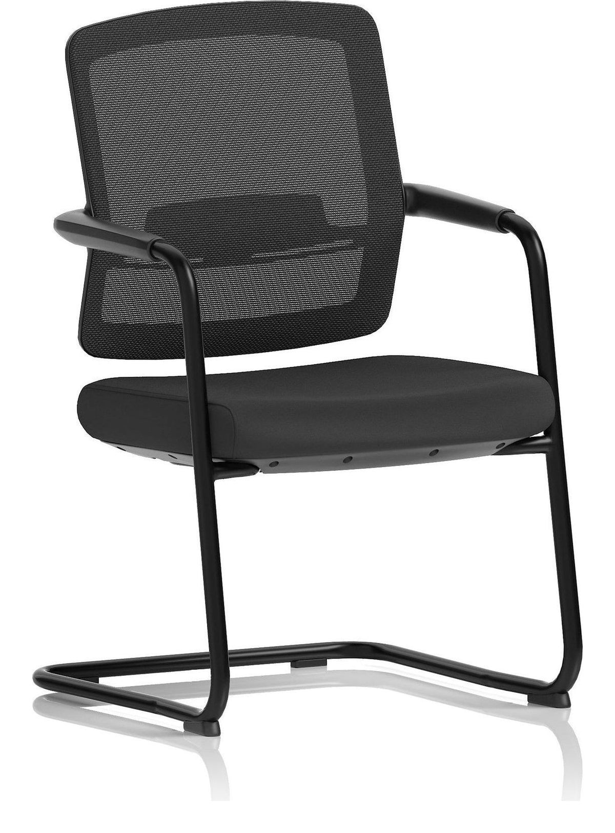 Flint Mesh Back Cantilever Chair, 