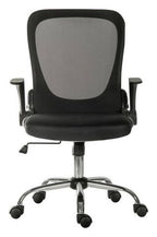 Flip Mesh Executive Chair in black, view 2