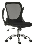 Flip Mesh Executive Chair in black, view 3