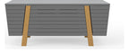 Florence TV Stand, 1200mm wide, view 3