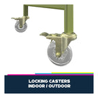 Folding Serving Cart In/Out, view 12