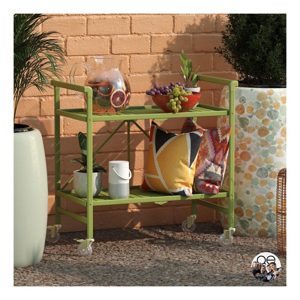 Folding Serving Cart In/Out, view 2