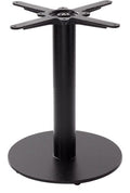 Forza Table Base, Small round, Coffee height (480 mm), Black