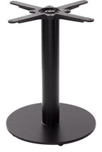 Forza Table Base, Small round, Coffee height (480 mm), Black