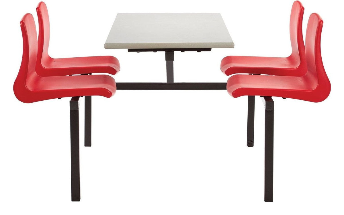 Four Seater Canteen Table with NP Chairs