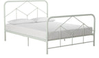 Francis Farmhouse Metal Bed, King