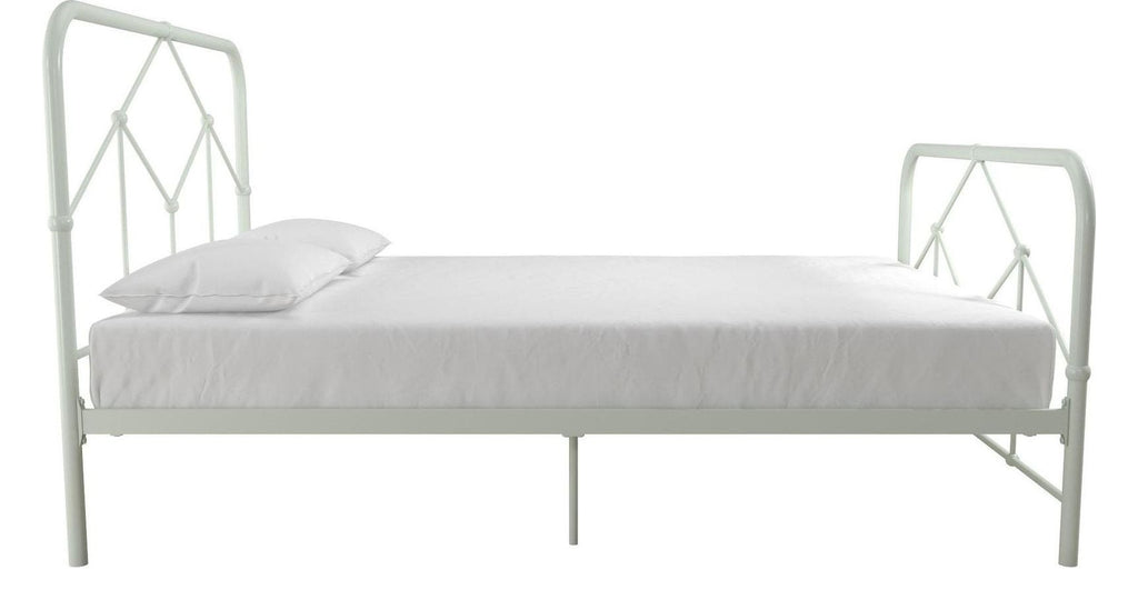 Francis Farmhouse Metal Bed, King, view 2