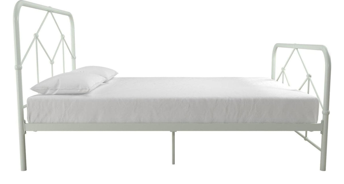 Francis Farmhouse Metal Bed, King, view 2