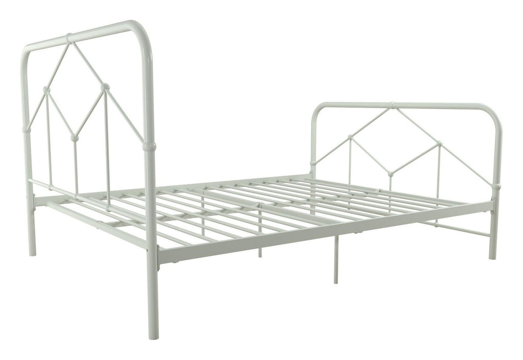 Francis Farmhouse Metal Bed, King, view 4