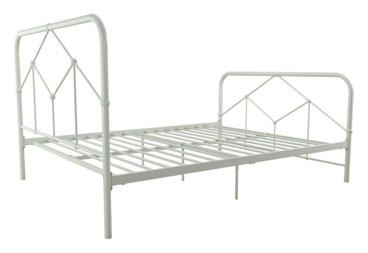 Francis Farmhouse Metal Bed, King, view 4