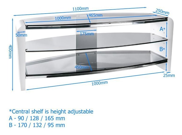 Francium TV Stand, view 6