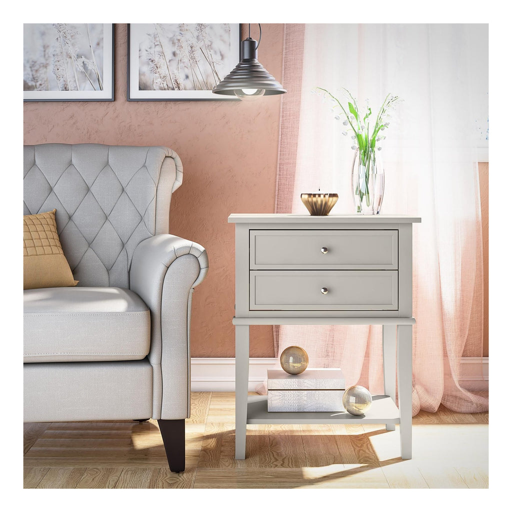 Franklin Accent Table With 2 Drawers, view 13