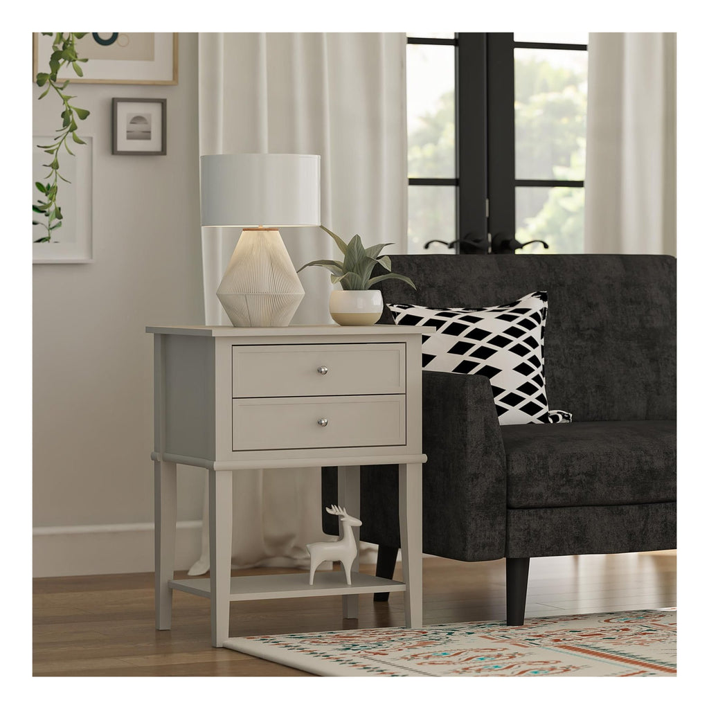 Franklin Accent Table With 2 Drawers, view 14