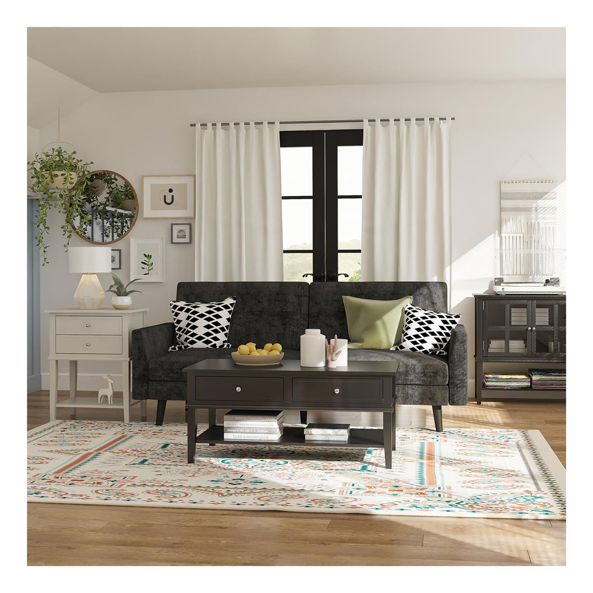 Franklin Accent Table With 2 Drawers, view 15