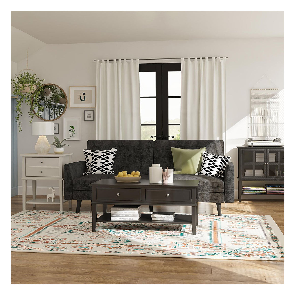 Franklin Accent Table With 2 Drawers, view 16