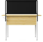 Freemont Office Desk With Fabric Storage, view 5