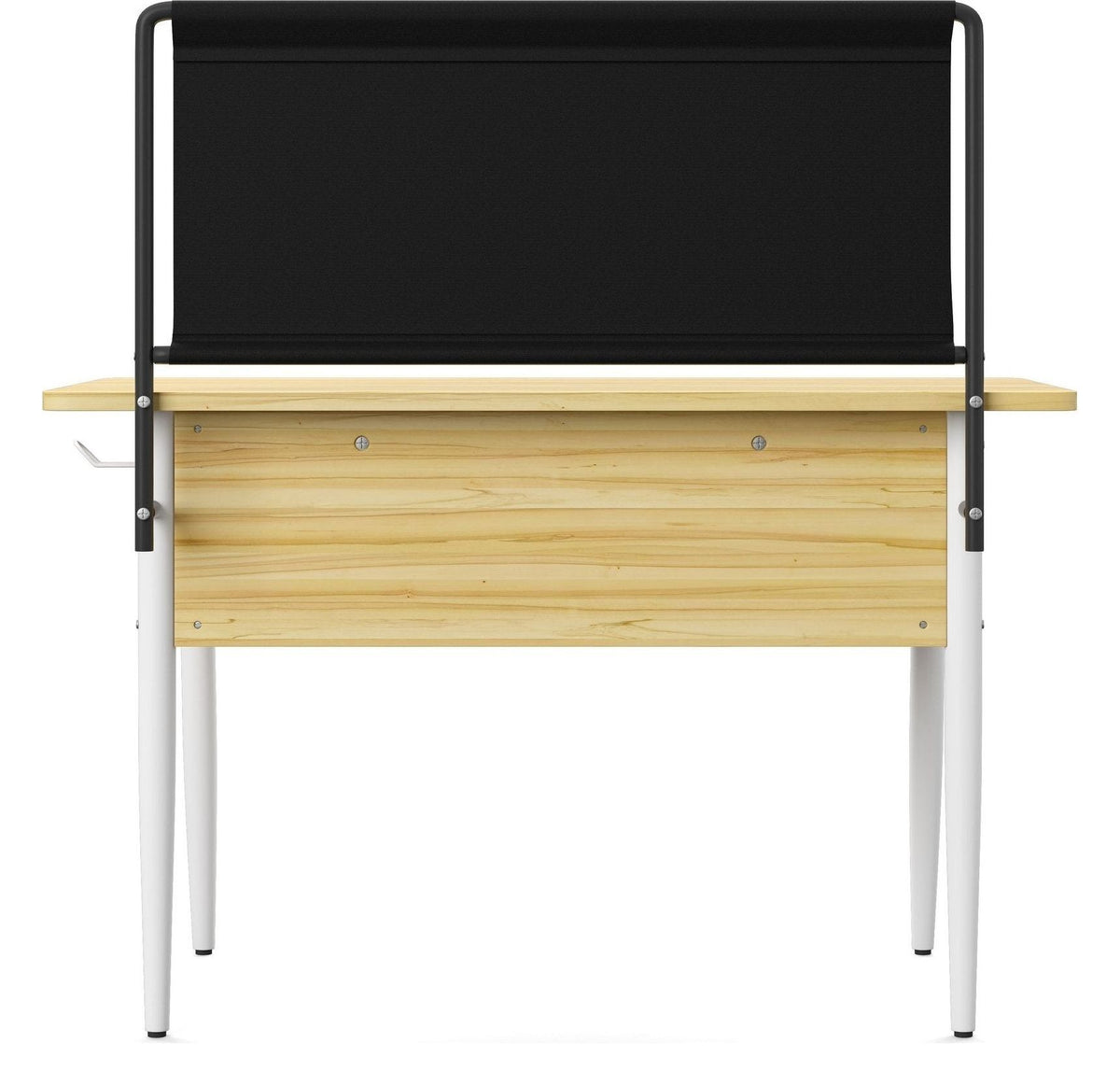 Freemont Office Desk With Fabric Storage, view 5