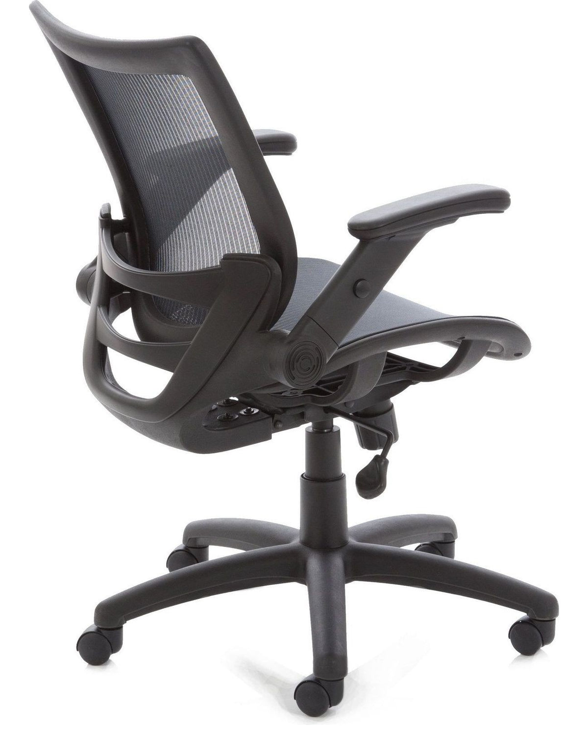Fuller Medium Mesh Back Task Operator Chair with Folding Arms, , another view 6