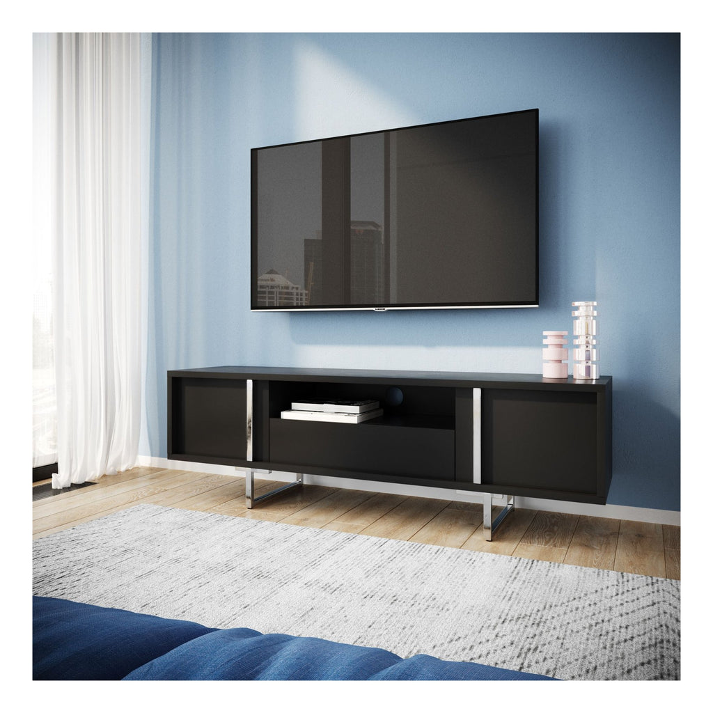 Gallium TV Stand, 1600mm wide, view 2
