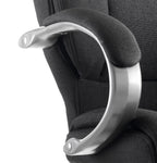 Galloway High Back Fabric Executive Chair in black fabric, another view 1
