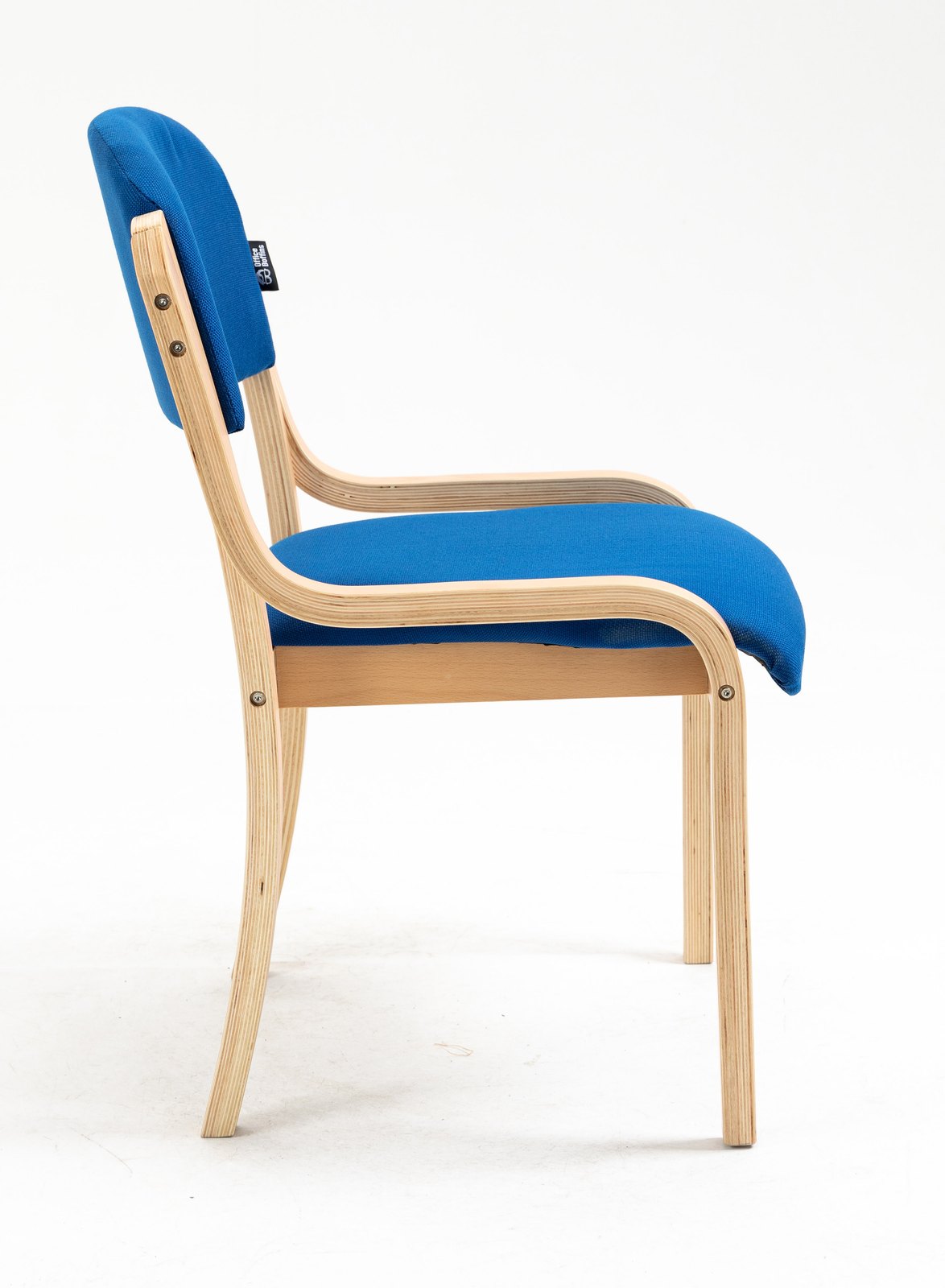 Galston Wooden Frame Stacking Chair, view 3