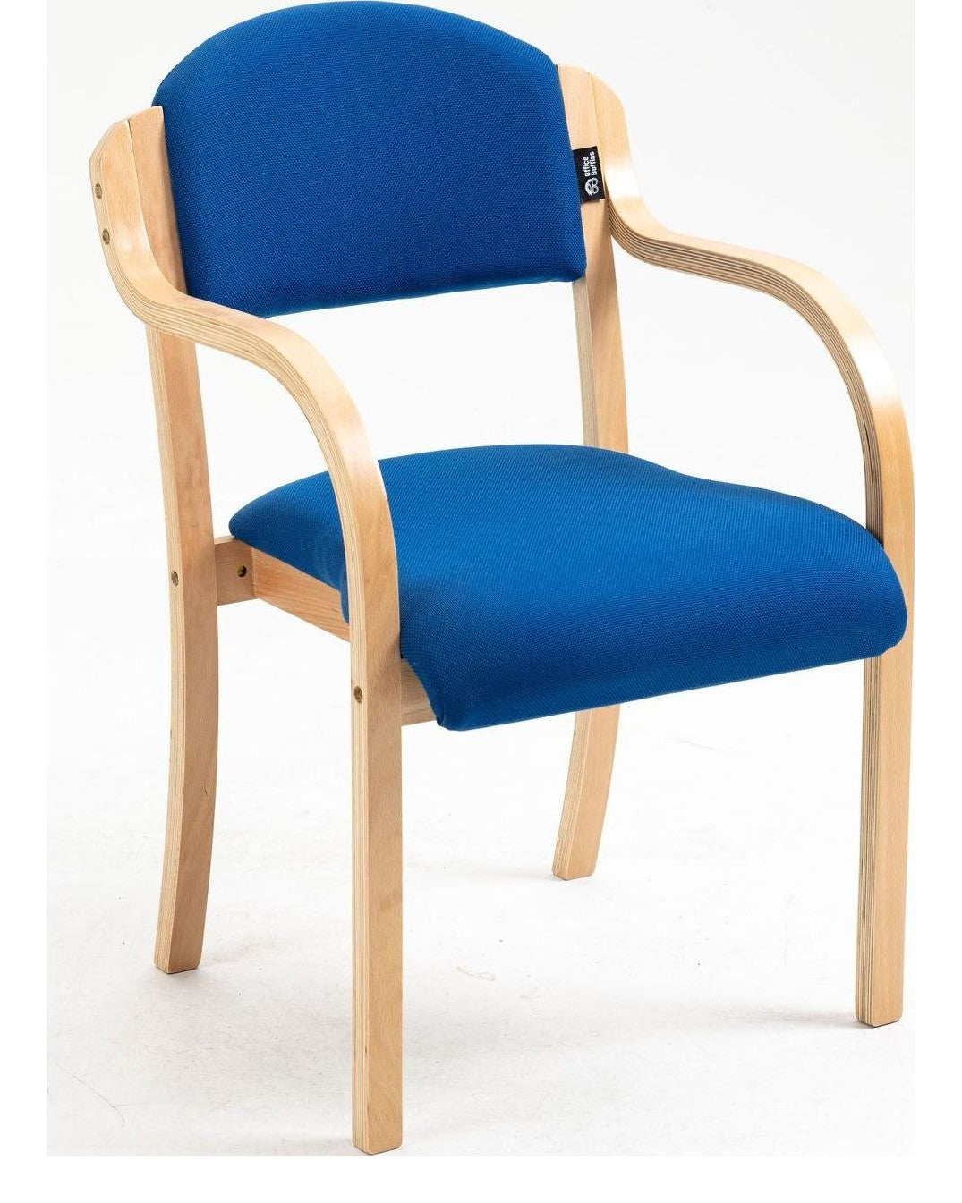 Galston Wooden Frame Stacking Armchair, view 1