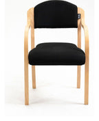 Galston Wooden Frame Stacking Armchair, view 6