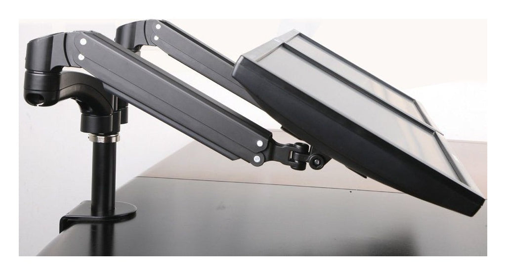 Gas Spring Dual Monitor Arm, view 6