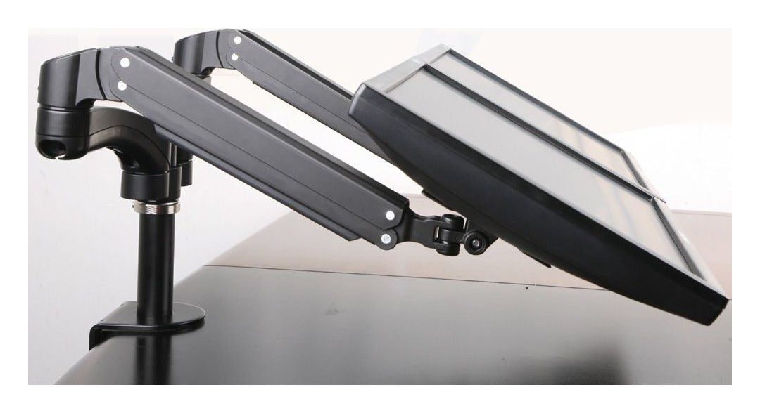 Gas Spring Dual Monitor Arm, view 6