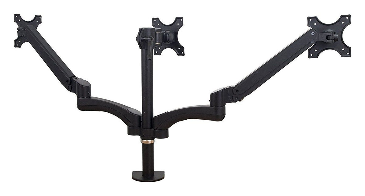 Gas Spring Triple Monitor Arm, view 3