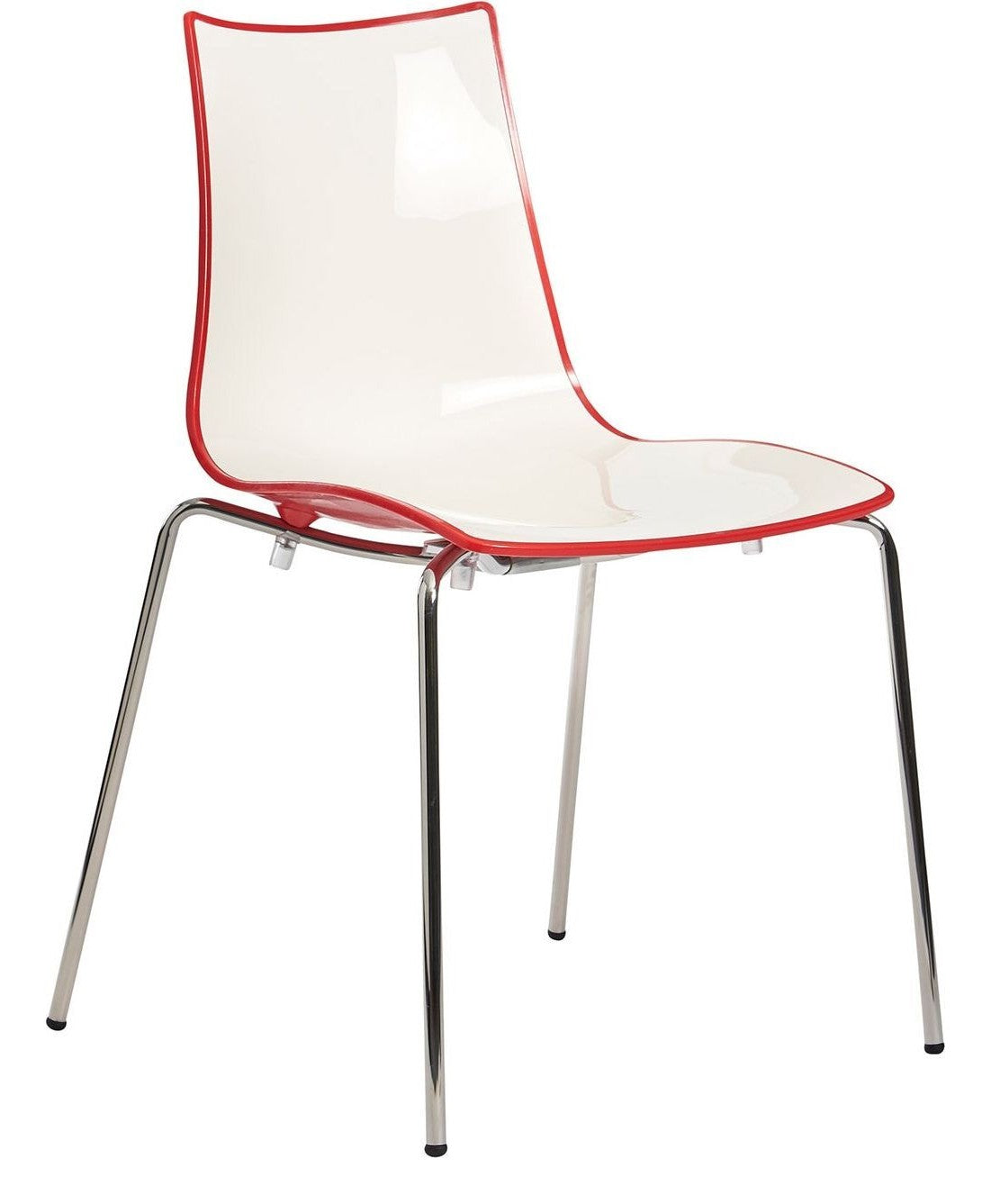 Gecko Dining Chair and Bar Stool in dining chair, red
