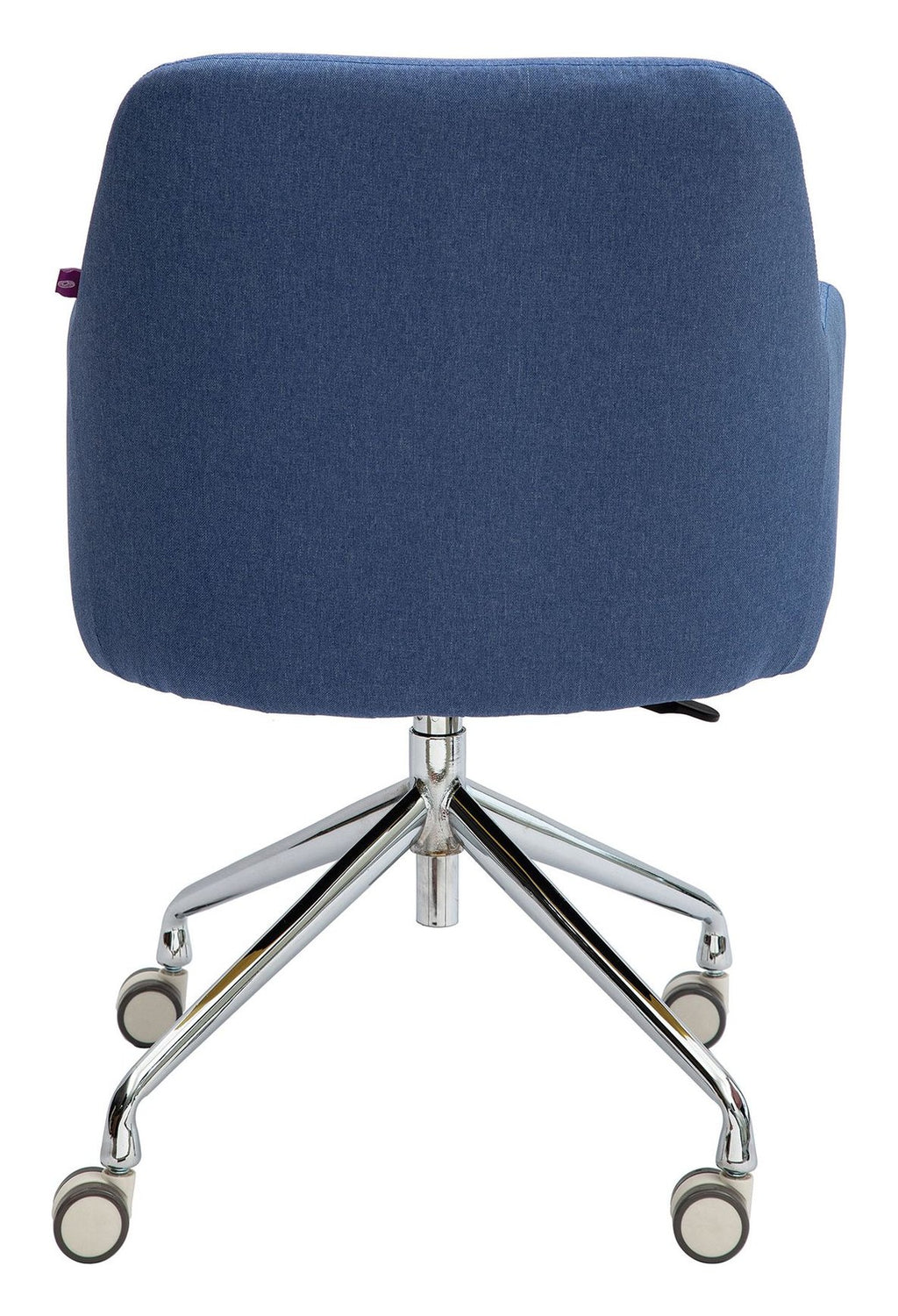 Girona Medium Back Fabric Armchair in denim, view 4
