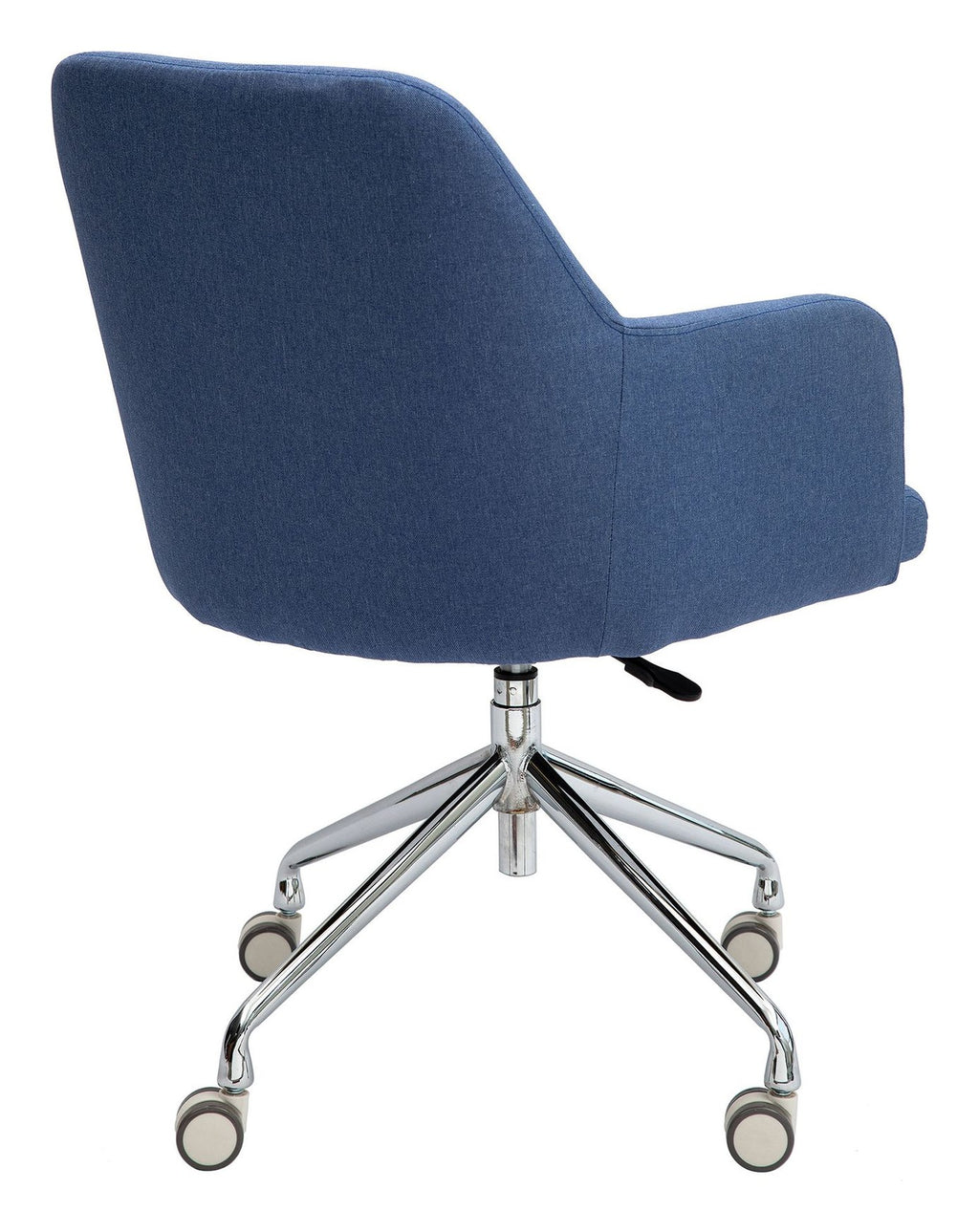 Girona Medium Back Fabric Armchair in denim, view 5