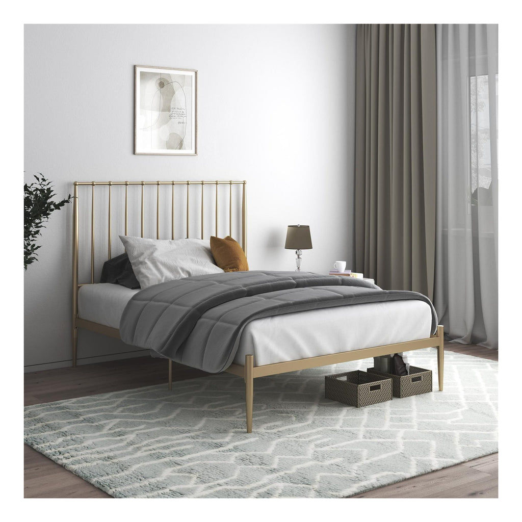 Giulia Modern Metal Bed, view 18